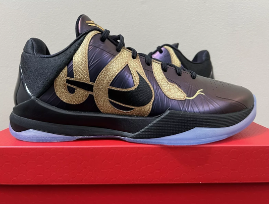 Nike Kobe V 5 Protro 'Year of the Mamba' Eggplant Black Metallic Gold